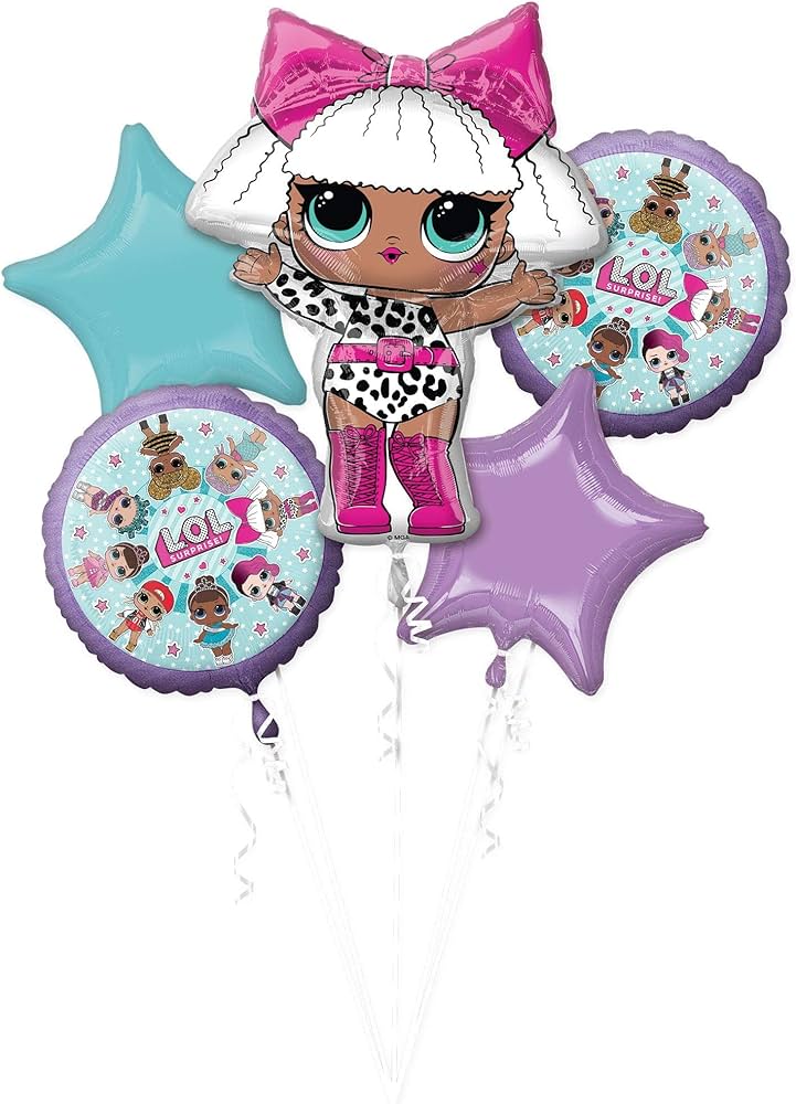 Ballon Foil Balloon KIT, Various, Multi - Lol surprise - code de produit: 3844701