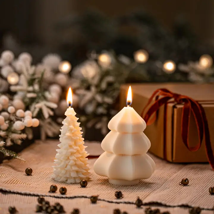 Bougie Sapin De Noël Céramique Biscuit – 24 Cm, Prête à Peindre, Clay Magic