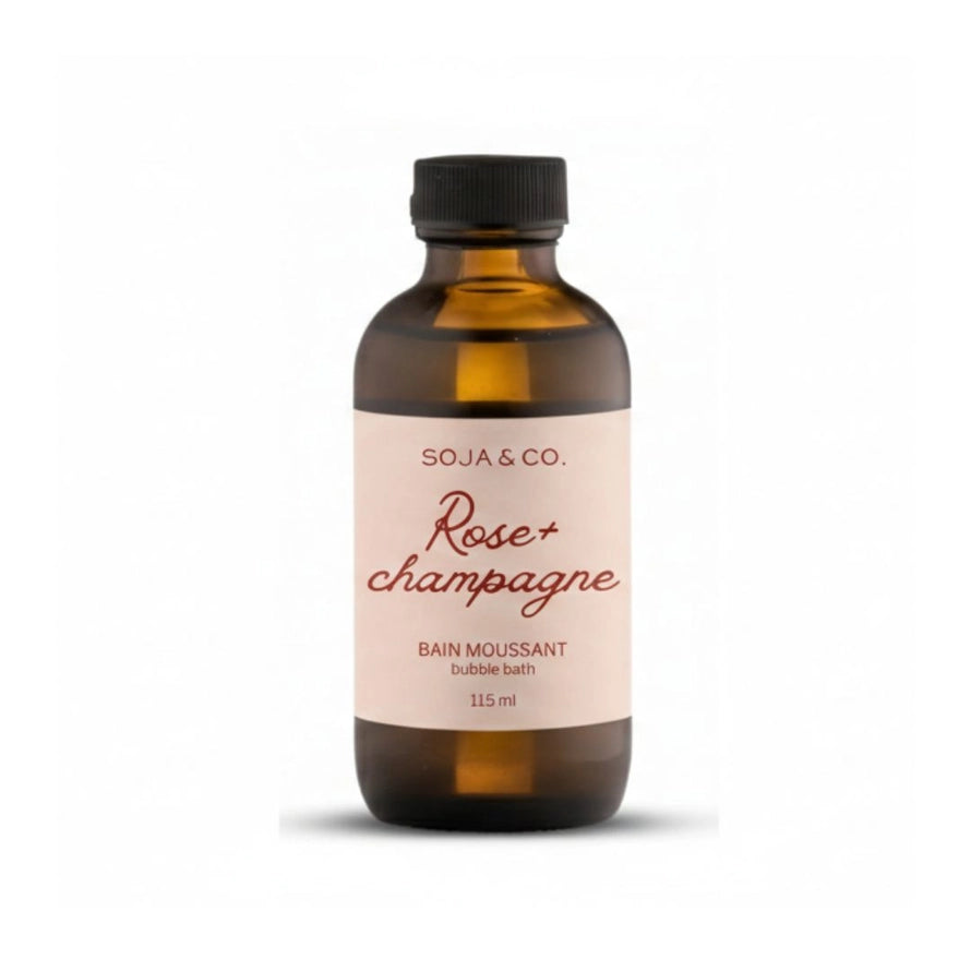 Mini Bubble Bath | Rose + Champagne - SOJA & CO