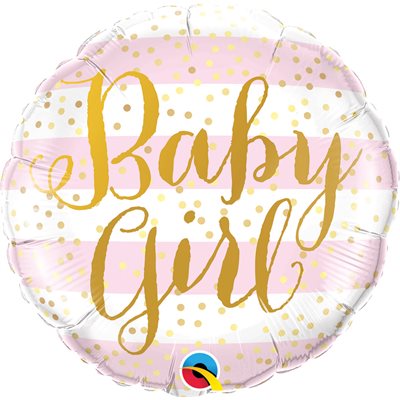 Ballon M.18'' BABY GIRL ROSE Code de produit : 88004
