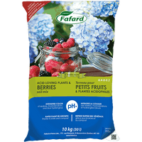 Terreau de plantation biologique 3 dans 1 pour Petits Fruits et Plantes acidophiles 25L - FAFARD