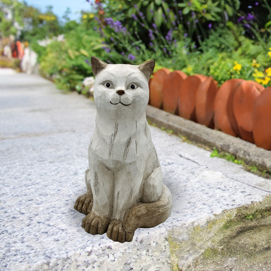 Décoration de chat lavé à la chaux