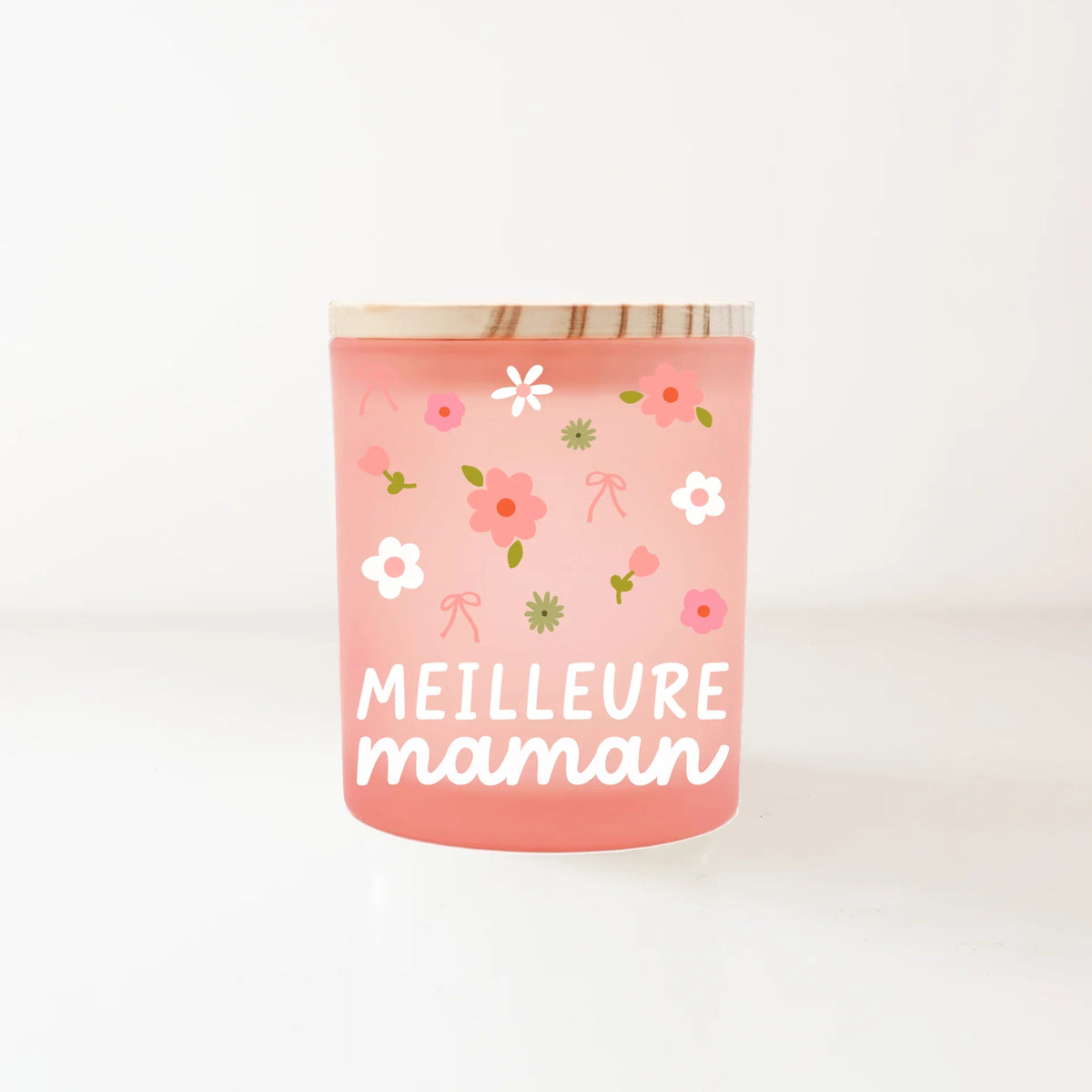 Bougie réutilisable 8oz - Meilleure maman - MOMY