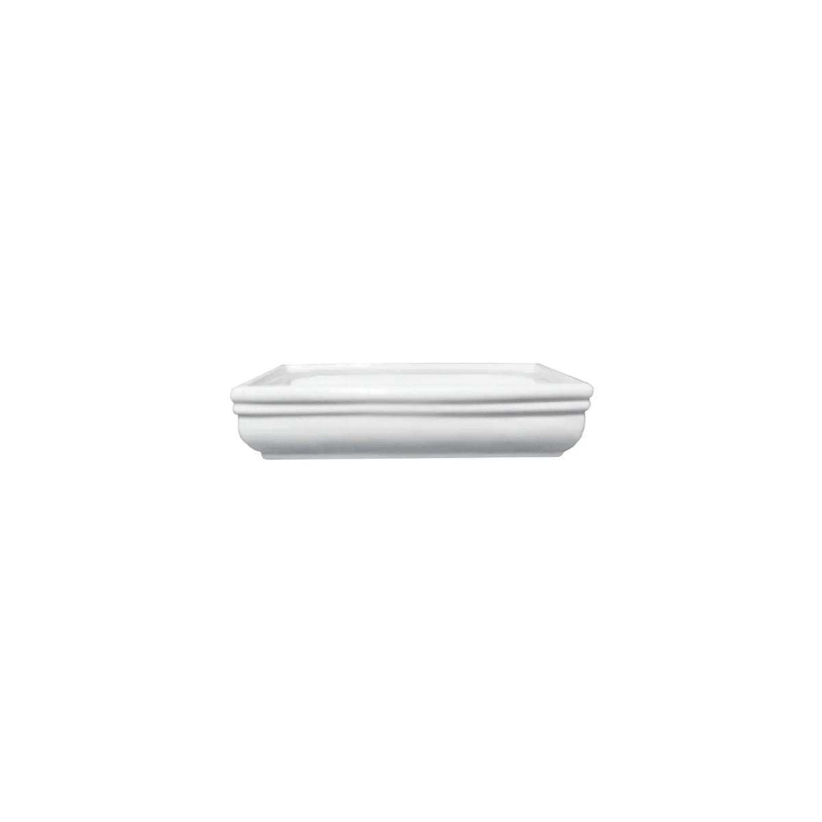 PLAT RECTANGULAIRE EN CÉRAMIQUE BLANCHE 10X5X2"H CE6001WH