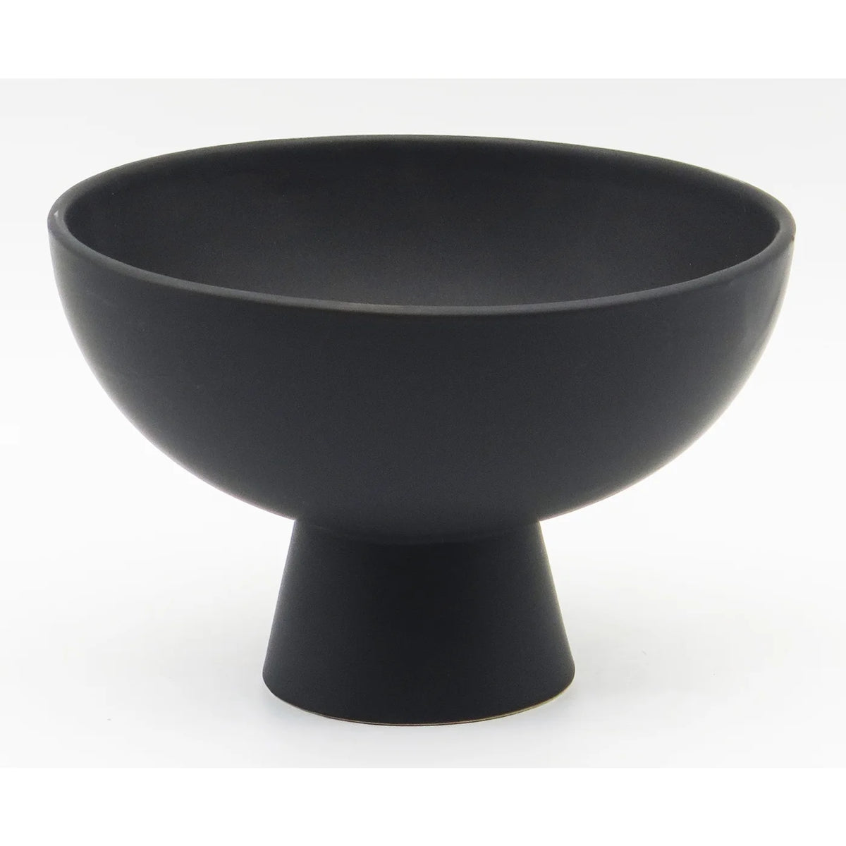 Pot en céramique noire de 6,4 po DX4 po H CE945-156