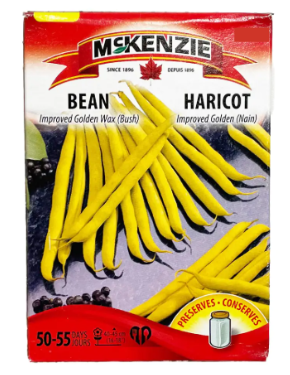 Semence - Haricot Improved golden (nain) - Mckenzie