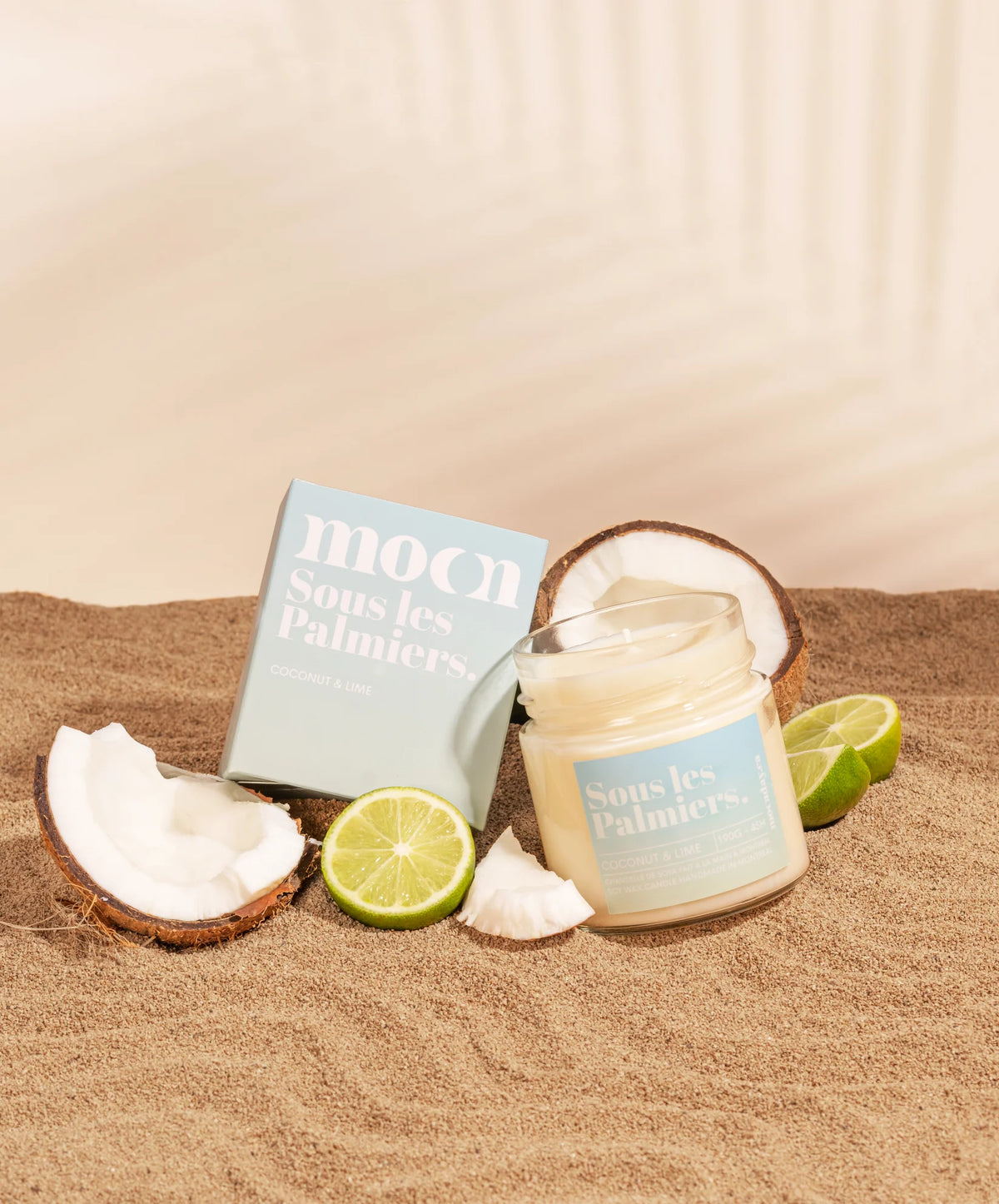 Sous les palmiers - Coconut et Lime - Moonday chandelle