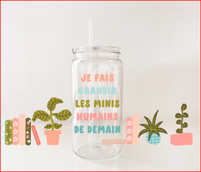 Verre en plastique - Je fais grandir - MOMY