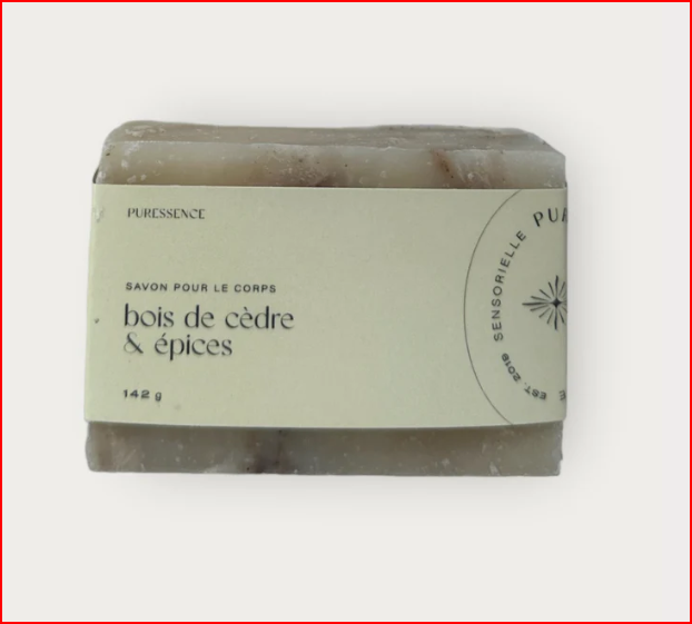 Savon | bois de cèdre et épices - Puressence