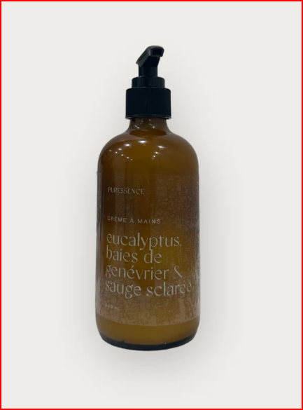 Crème à mains | eucalyptus, baies de genévrier et sauge sclarée - Puressence