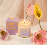 Flower market - Magnolia, lilas et jasmin - Moonday chandelle