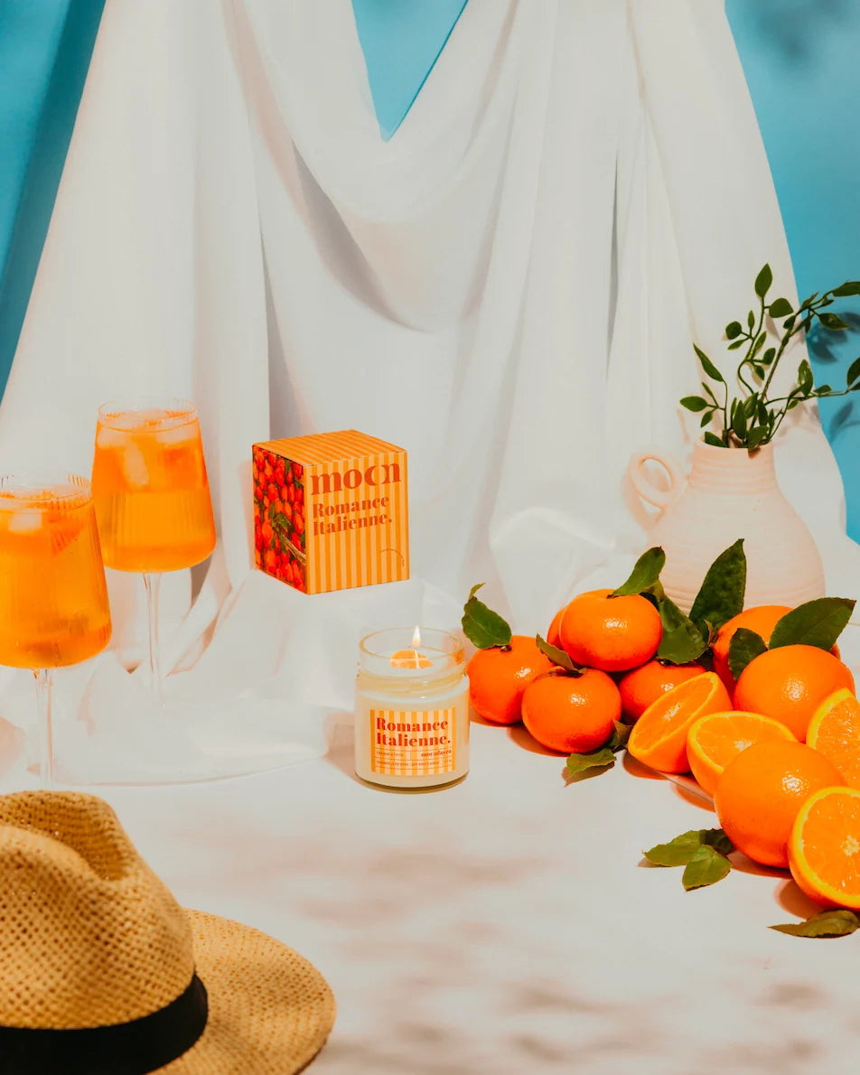 Romance Italienne - Orange Sanguine et Thym - Moonday chandelle