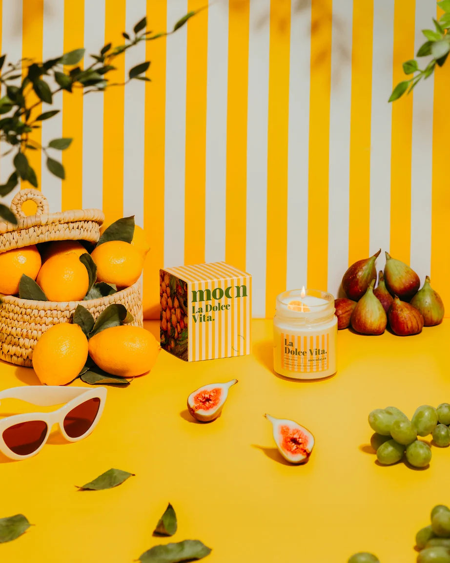 La Dolce Vita - Citron et Figue - Moonday chandelle