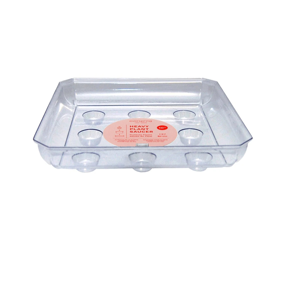 Soucoupe carré CARPET SAVER 16"SQ CL