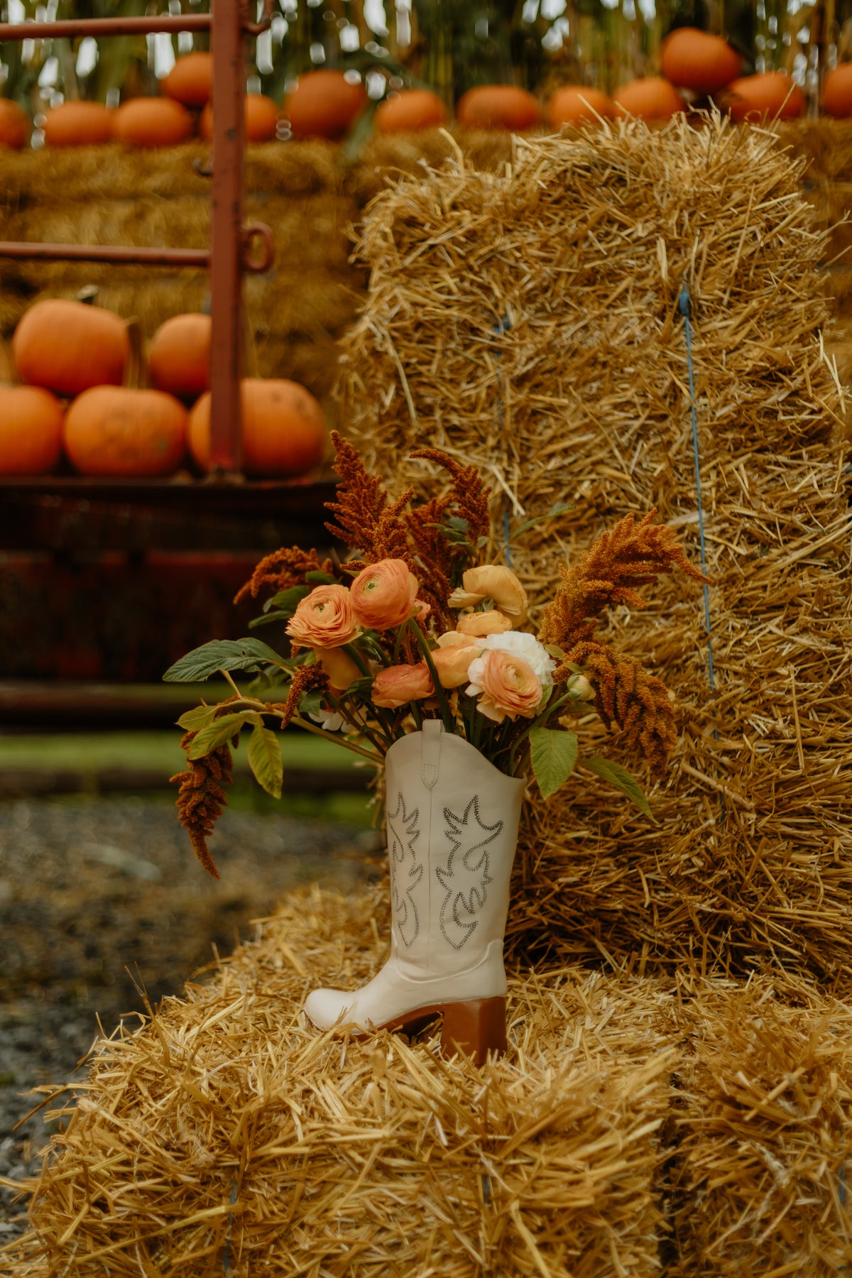 Flower Boot - Cowboy Vase - The Countryside From Here