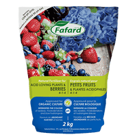 Engrais naturel pour PETITS FRUITS & PLANTES ACIDOPHILES - FAFARD