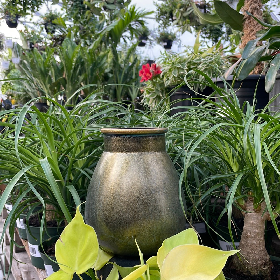 Vase Aliya - couleur vert-déco - HG10174