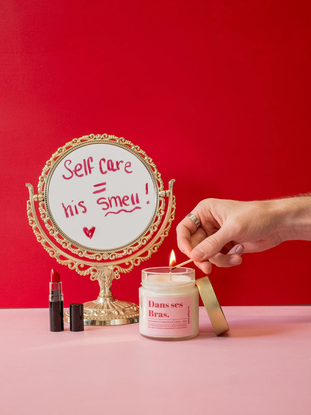 Dans ses bras - Bergamote et Magnolia - Moonday chandelle