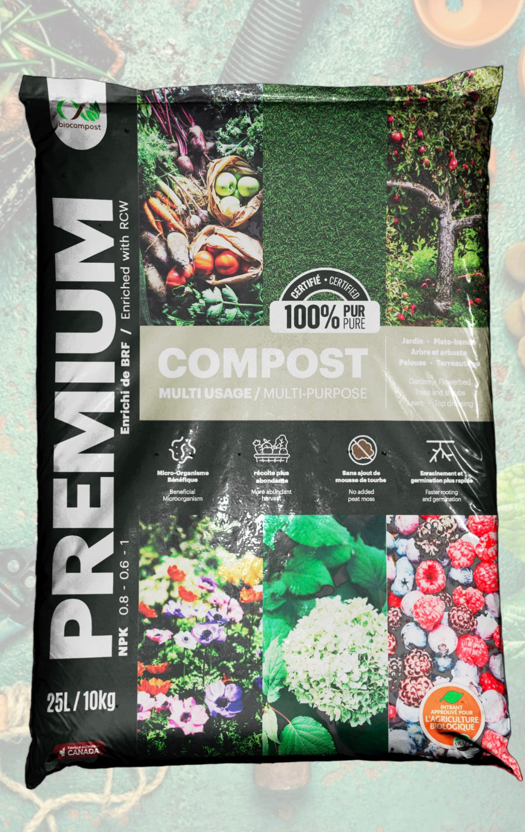 PREMIUM Compost 25L — BIOCompost