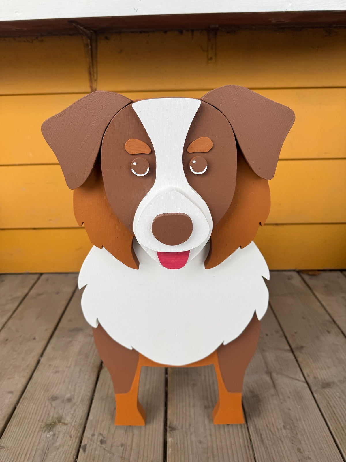 Balconnière en chiens - artisan local - L&G