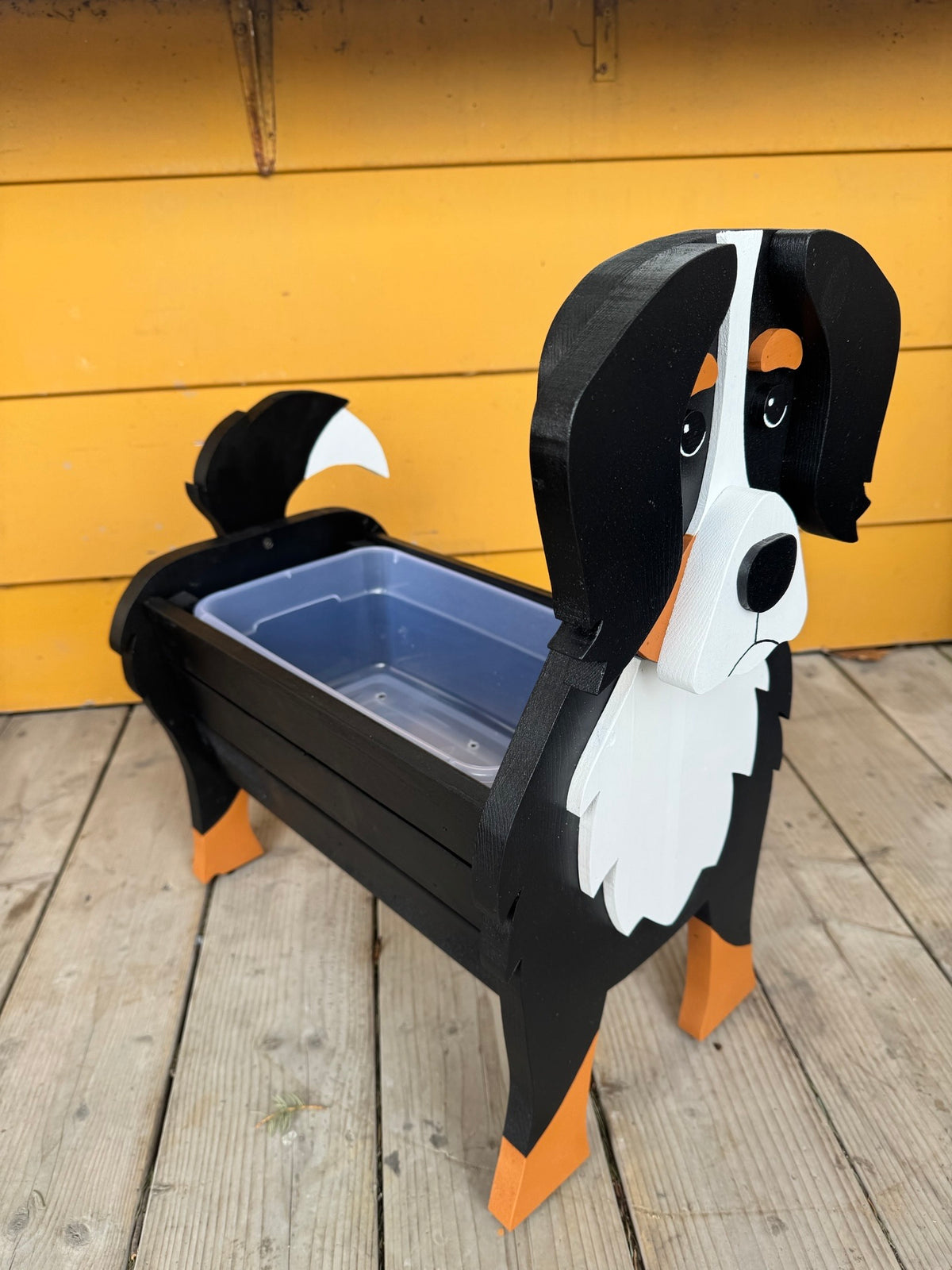 Balconnière en chiens - artisan local - L&G
