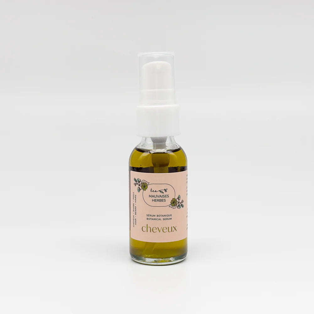 Sérum Cheveux | fortifie & stimule - les mauvaises herbes