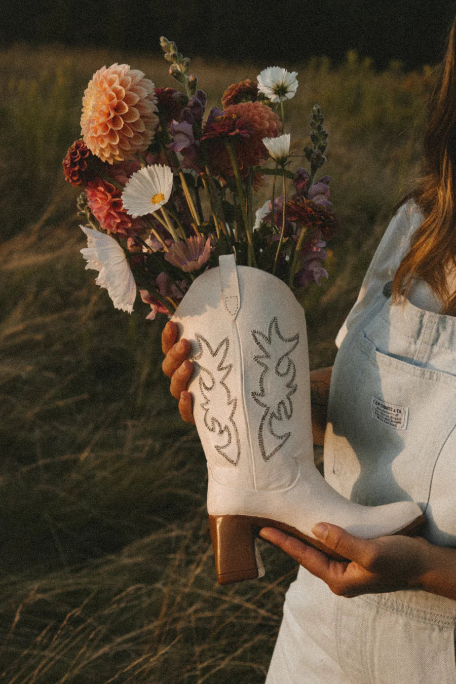 Botte à fleurs - Vase Cowboy - La Campagne d'Ici