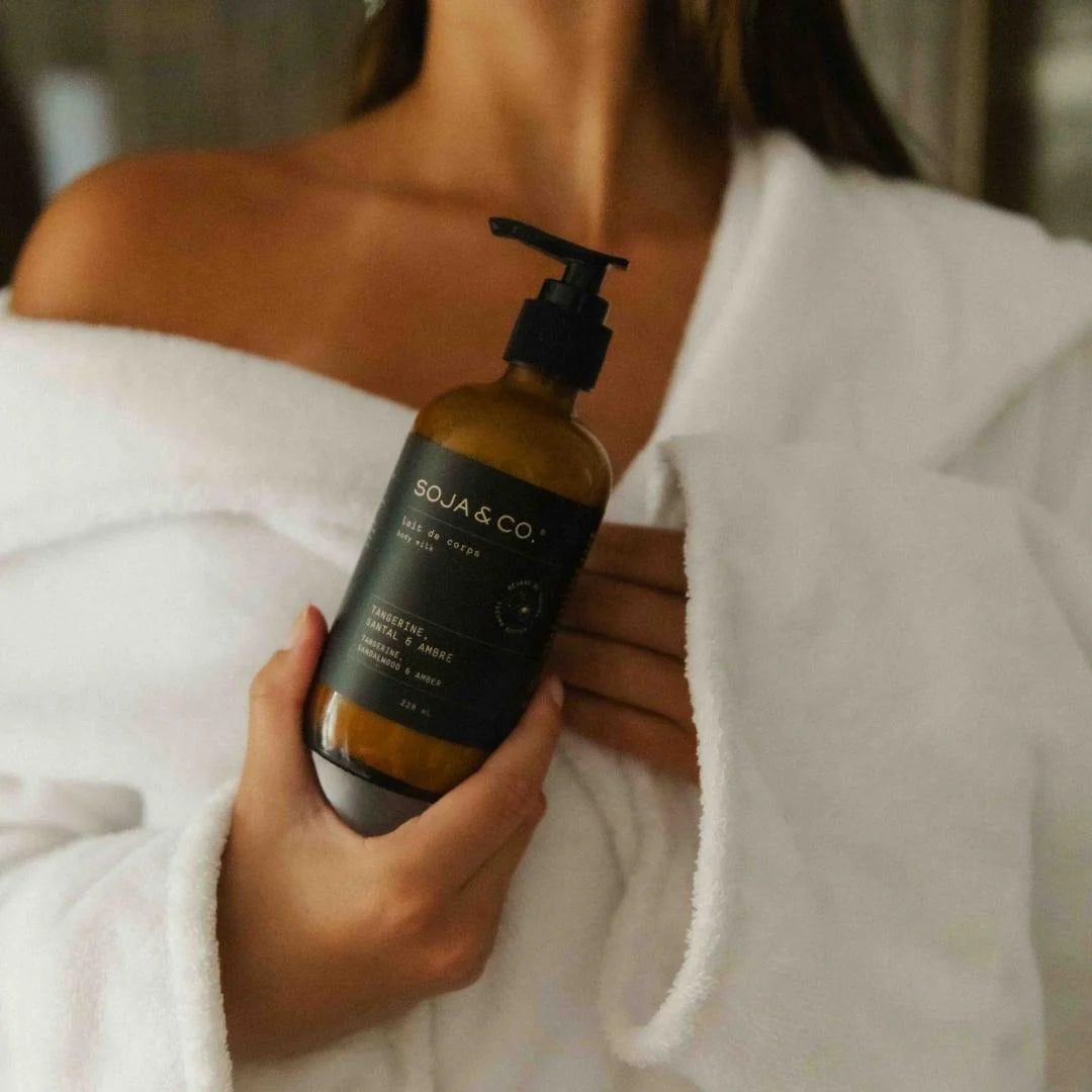 Body Lotion | Tangerine, Sandalwood & Amber - SOJA & CO