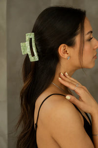Demi-pince à cheveux - Olivea - Soha&Co