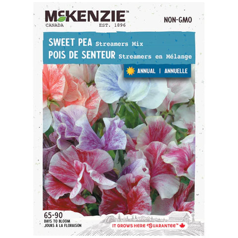 Semence - Pois de senteur Streamers en mélange - Mckenzie