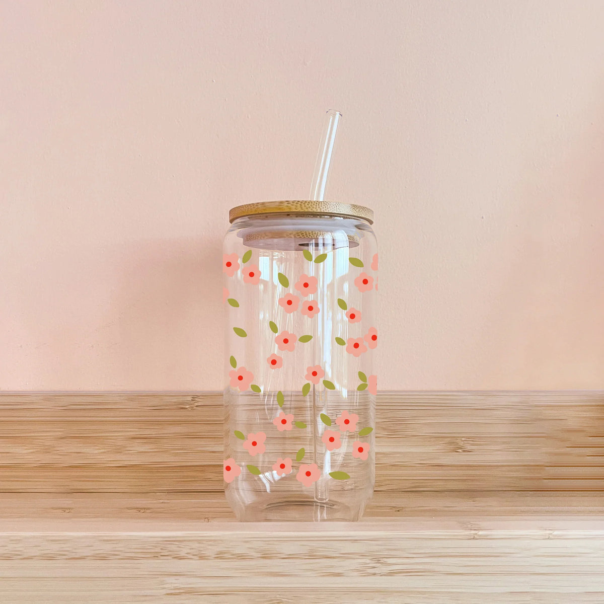 Verre boho - bloom rose - MOMY
