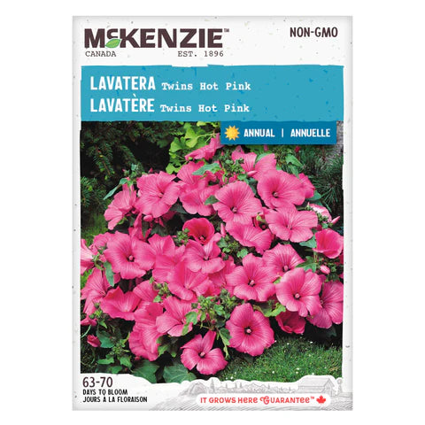 Semence - Lavatère Twins hot pink - Mckenzie