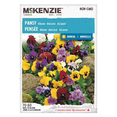 Semence - Pensée Show swiss giant - Mckenzie