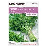 Semence - Persil Italien single hardy - Mckenzie