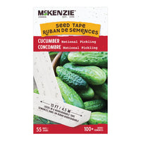 Semence en ruban - Concombre National pickling - Mckenzie
