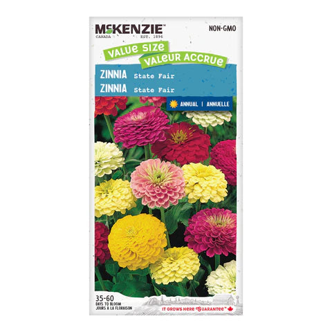 Semence - Zinnia State fair - Mckenzie