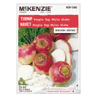 Semence - Navet Purple top white globe - Mckenzie