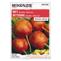 Seed - Golden Detroit Beet - McKenzie