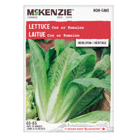 Semence - Laitue Cos or romaine - Mckenzie