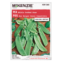 Semence - Pois des neiges cosse comestible - Mckenzie