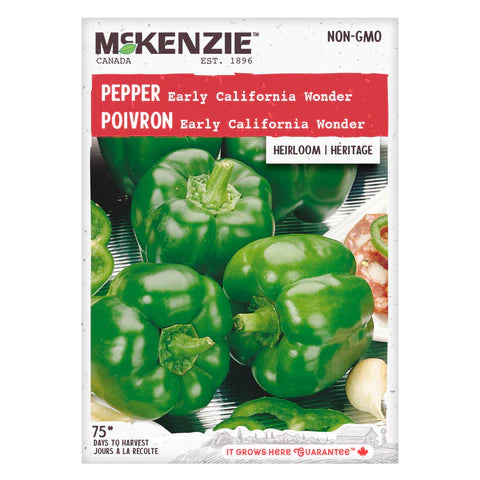 Semence - Poivron Early california wonder - Mckenzie