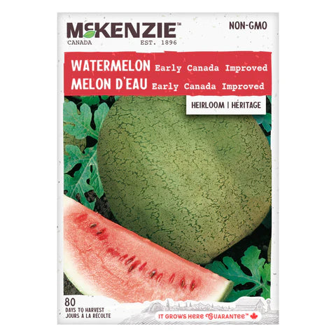 Semence - Melon d'eau Early Canada improved - Mckenzie