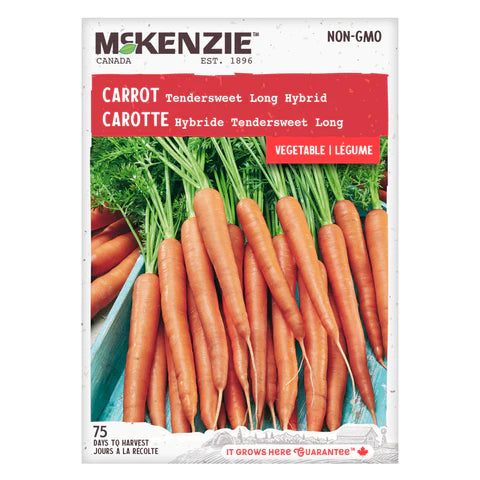 Semence - Carotte hybride tendersweet long - Mckenzie