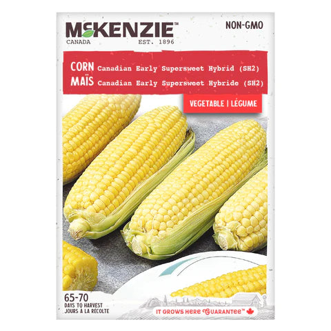 Semence - Maïs Canadian early supersweet hybride (SH2) - Mckenzie