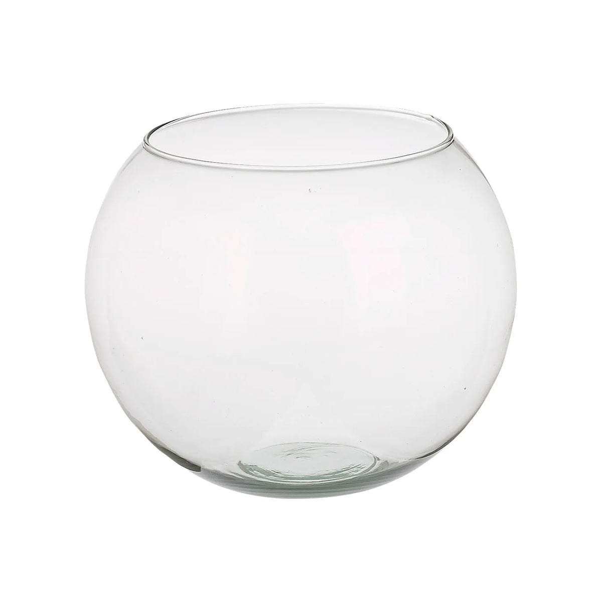 Boule de verre transparente - 5"DX4"H|3.5"OP