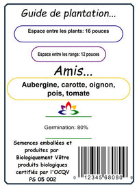 Sachet de semences - Piment Anaheim BIO - Biologiquement Vôtre