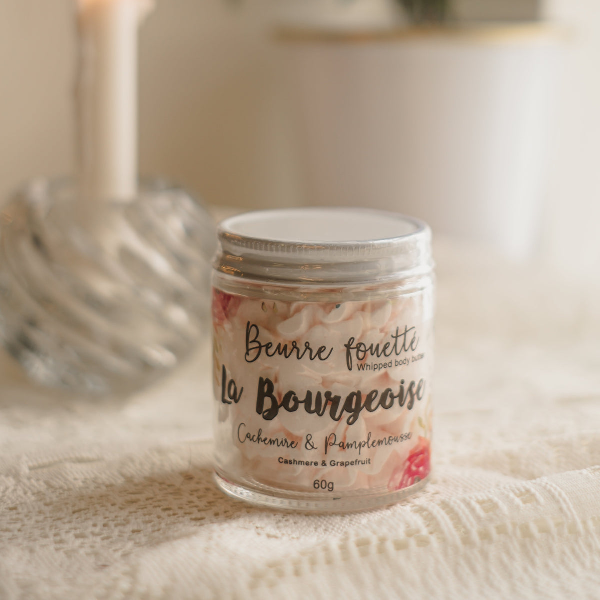 Beurre fouetté - Cashmere & pamplemousse -  Créations La Bourgeoise