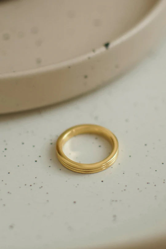 Bague Simplicity - Vermeil - SOHA & CO