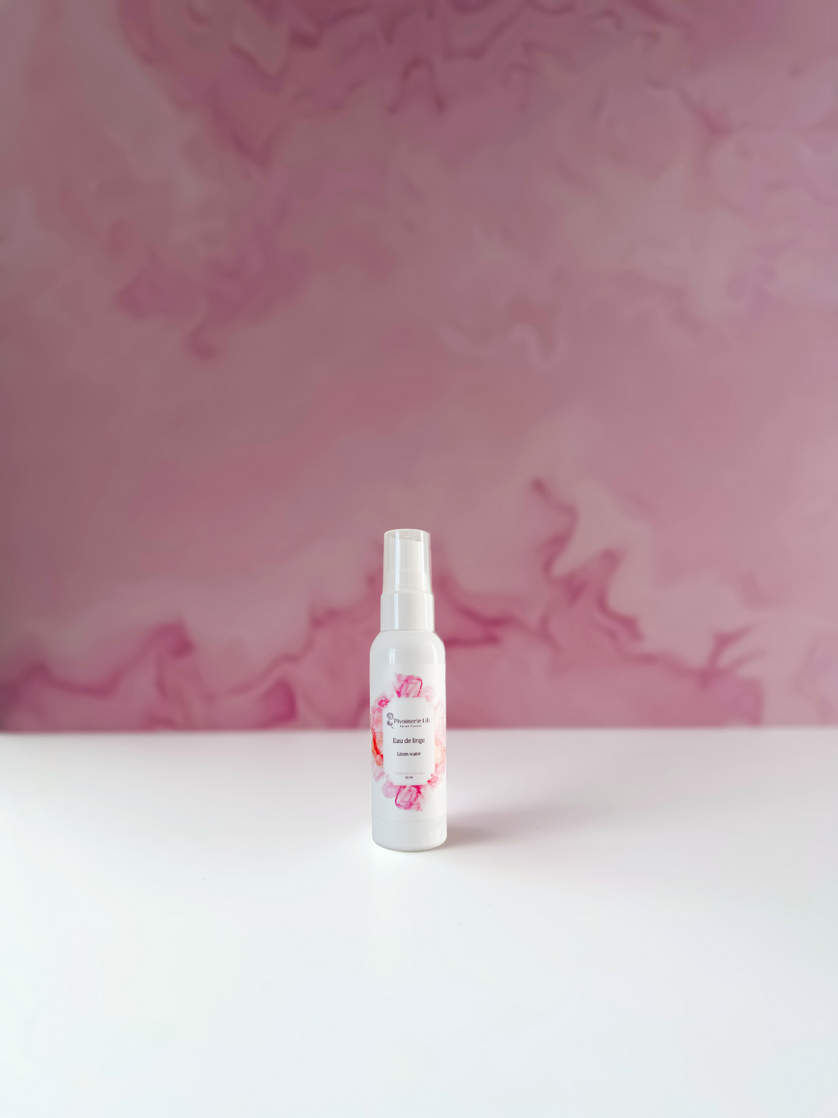 Eau de linge 50ml - Pivoine - Pivoinerie lili