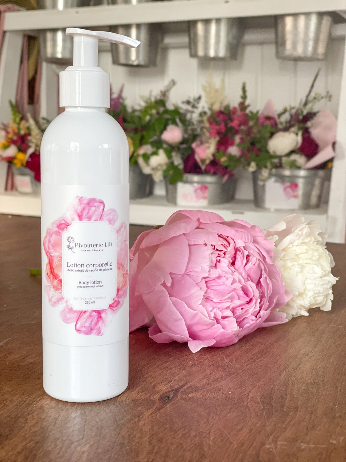 Lotion Corporelle - Pivoine - Pivoinerie Lili